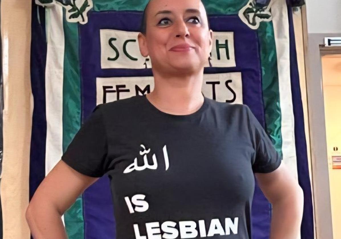 La activista marroquí Betty Lachgar.