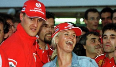 Michael Schumacher y su esposa Corinna