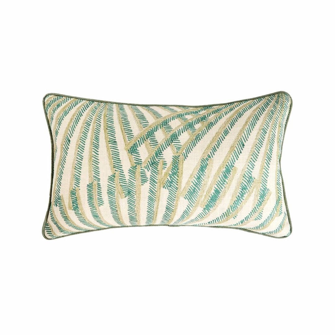 Cojín Matcha,
de El Corte Inglés Home (25,95 €).