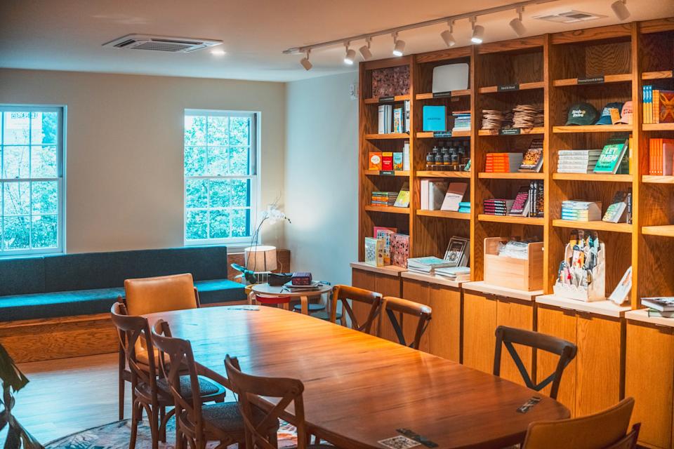 <span>El segundo piso en donde está el bookstore. | FOTO: Cortesía / Mateo Cocito</span>