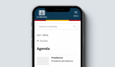 La Moncloa. Agenda del Presidente [Presidente/Agenda]