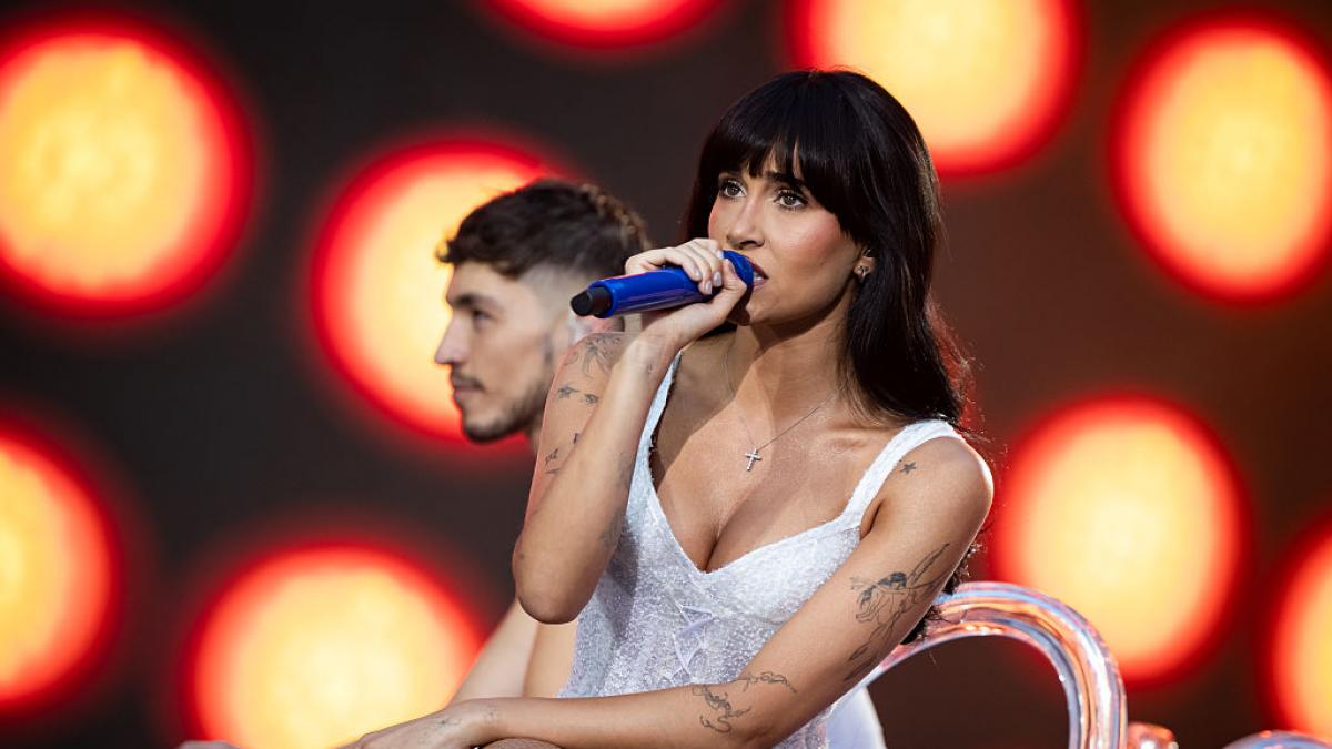 Aitana canta con Amaral en su concierto y el gesto que hace la catalana está dando mucho que hablar