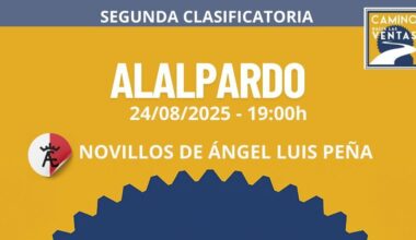 Pedro Gómez, de la Escuela de Galapagar, segundo en el "Camino hacia Las Ventas" tras la clasificatoria de Alalpardo