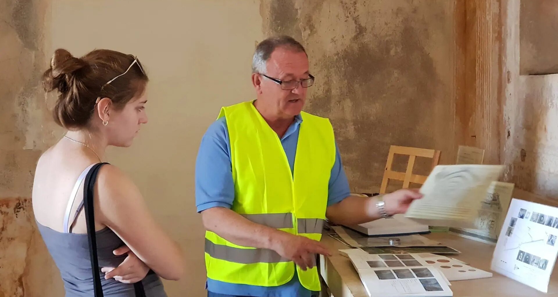 "Ver cómo avanzaba la restauración de las pinturas fue un privilegio"
