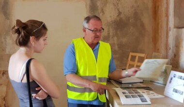 "Ver cómo avanzaba la restauración de las pinturas fue un privilegio"