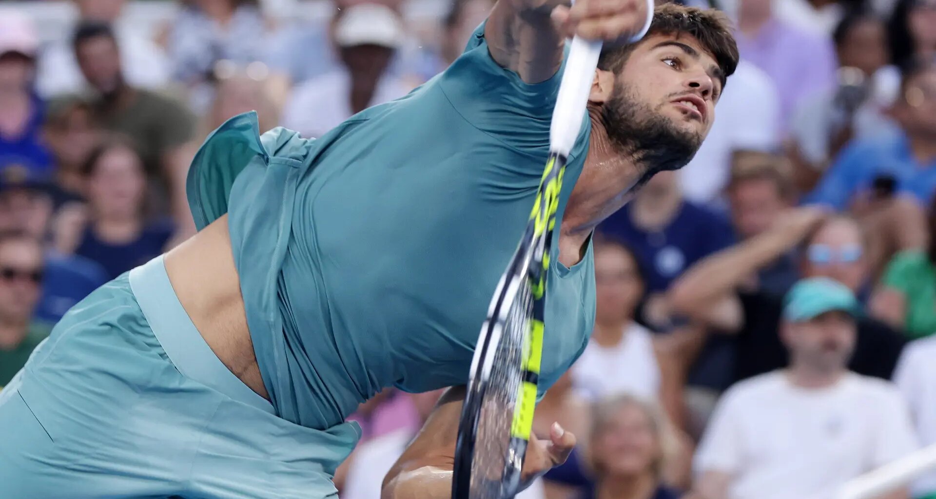 Carlos Alcaraz protesta por los micrófonos de las pistas de entrenamiento del US Open: "Se escucha todo"