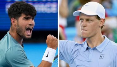 Dónde ver en televisión y online el partido de Alcaraz hoy de la final del Masters de Cincinnati y a qué hora juega contra Sinner