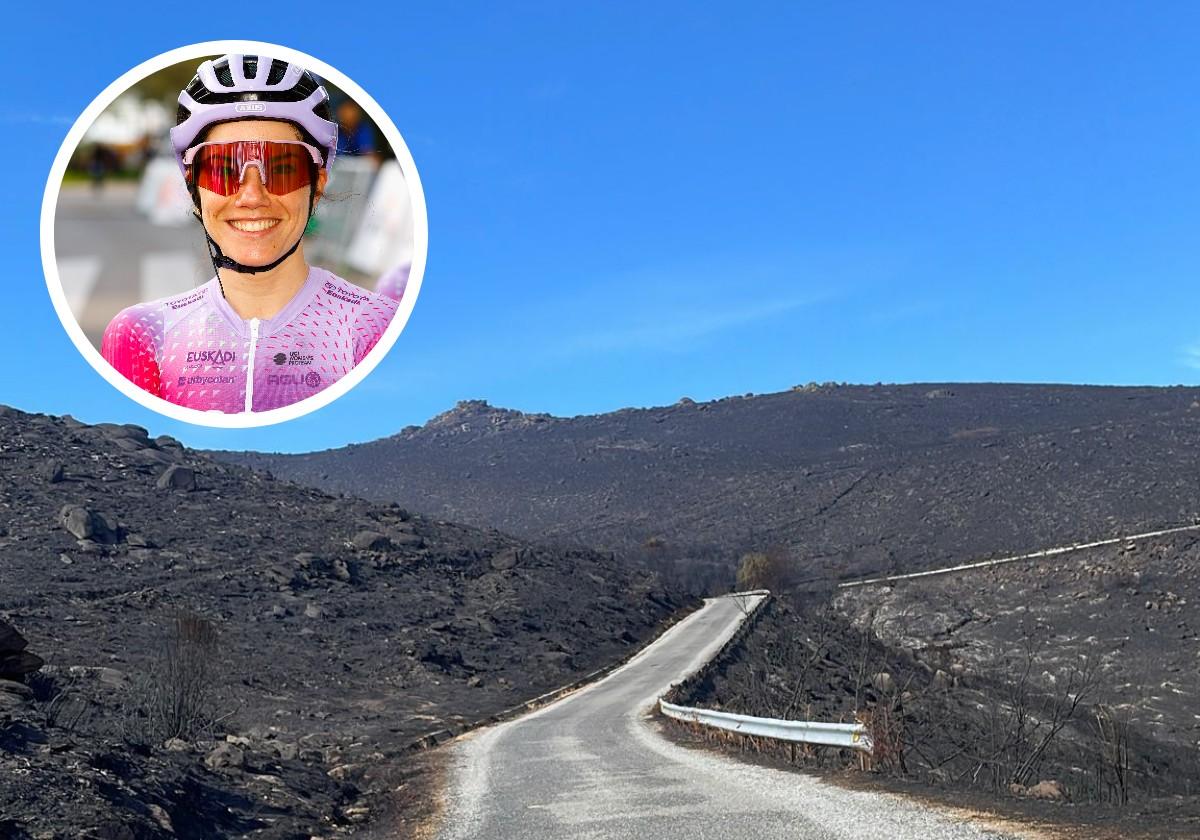 Ane Santesteban: «El paisaje del entrenamiento me transmite ganas de llorar y el humo me obliga a parar»