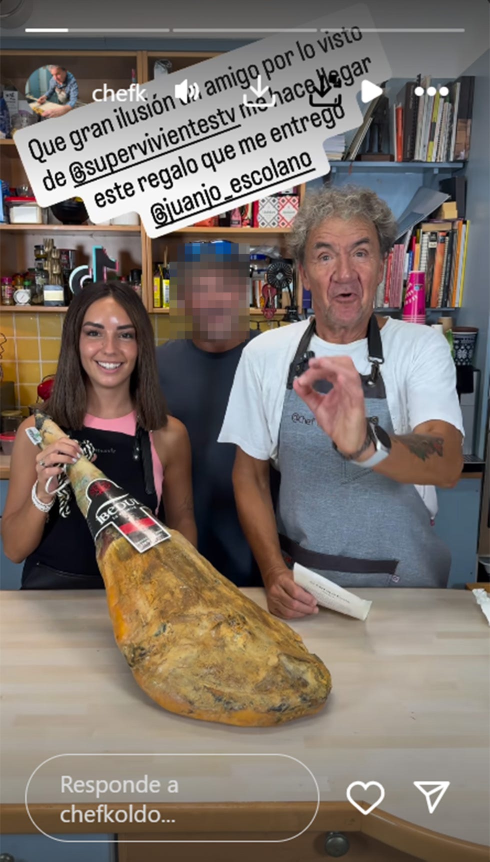 anita con koldo royo en mallorca