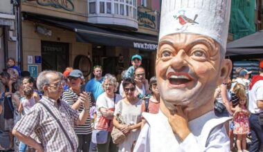 El divertido doble de Karlos Arguiñano que anima la Semana Grande de Zarautz