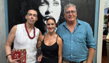 David Calleja asiste a la inauguración de la exposición