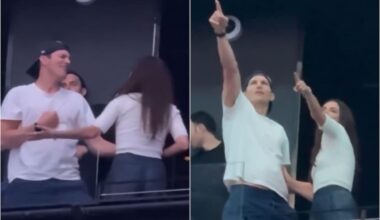 Video viral: el baile de Ashton Kutcher y Mila Kunis en el show de los Backstreet Boys