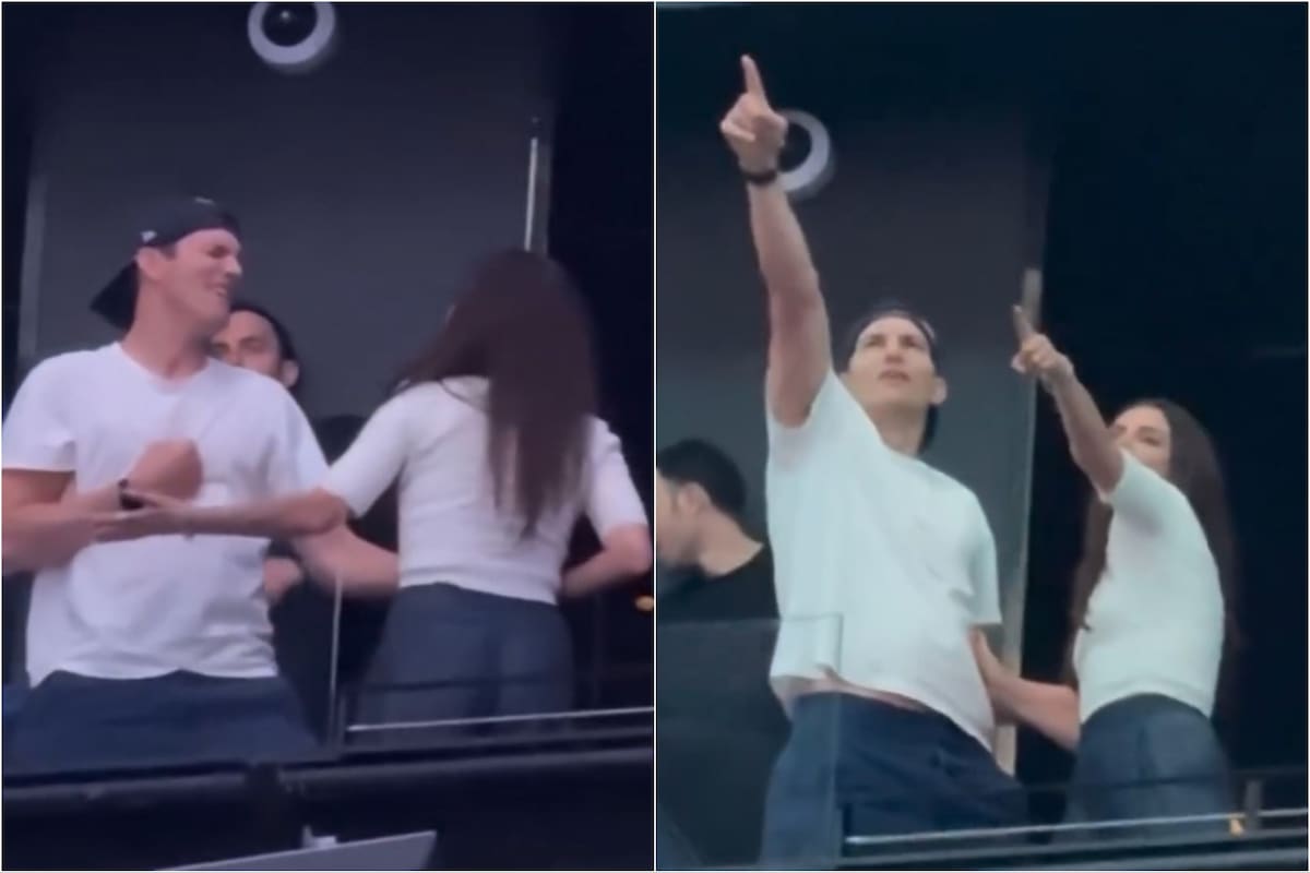 Video viral: el baile de Ashton Kutcher y Mila Kunis en el show de los Backstreet Boys