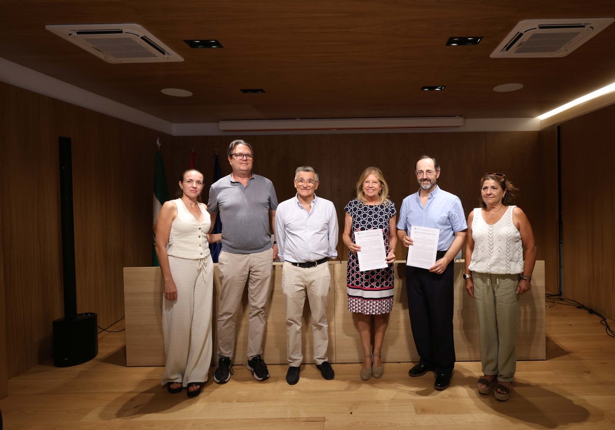 Marbella renueva el convenio con la Asociación Avance Positivo