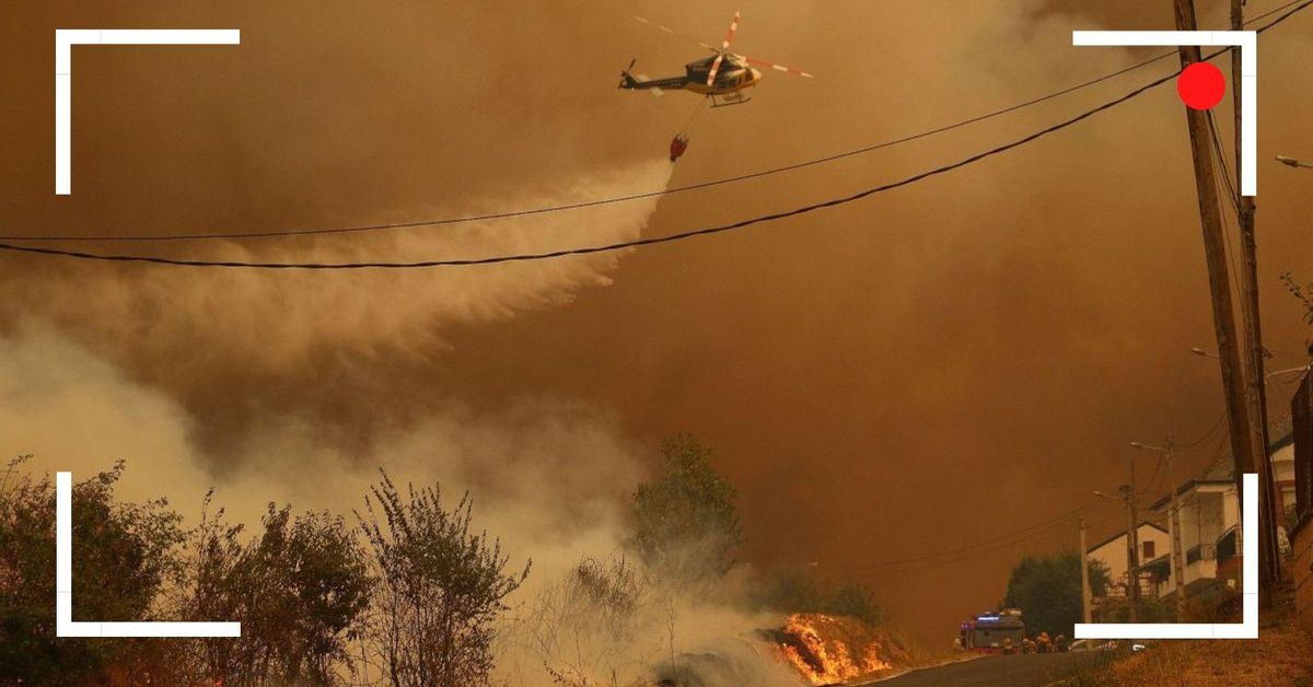 Arde el monte sin que el enorme esfuerzo sirva para atajar los incendios