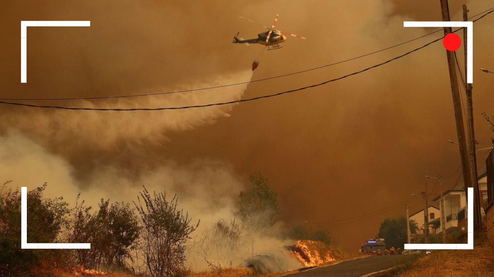 Arde el monte sin que el enorme esfuerzo sirva para atajar los incendios