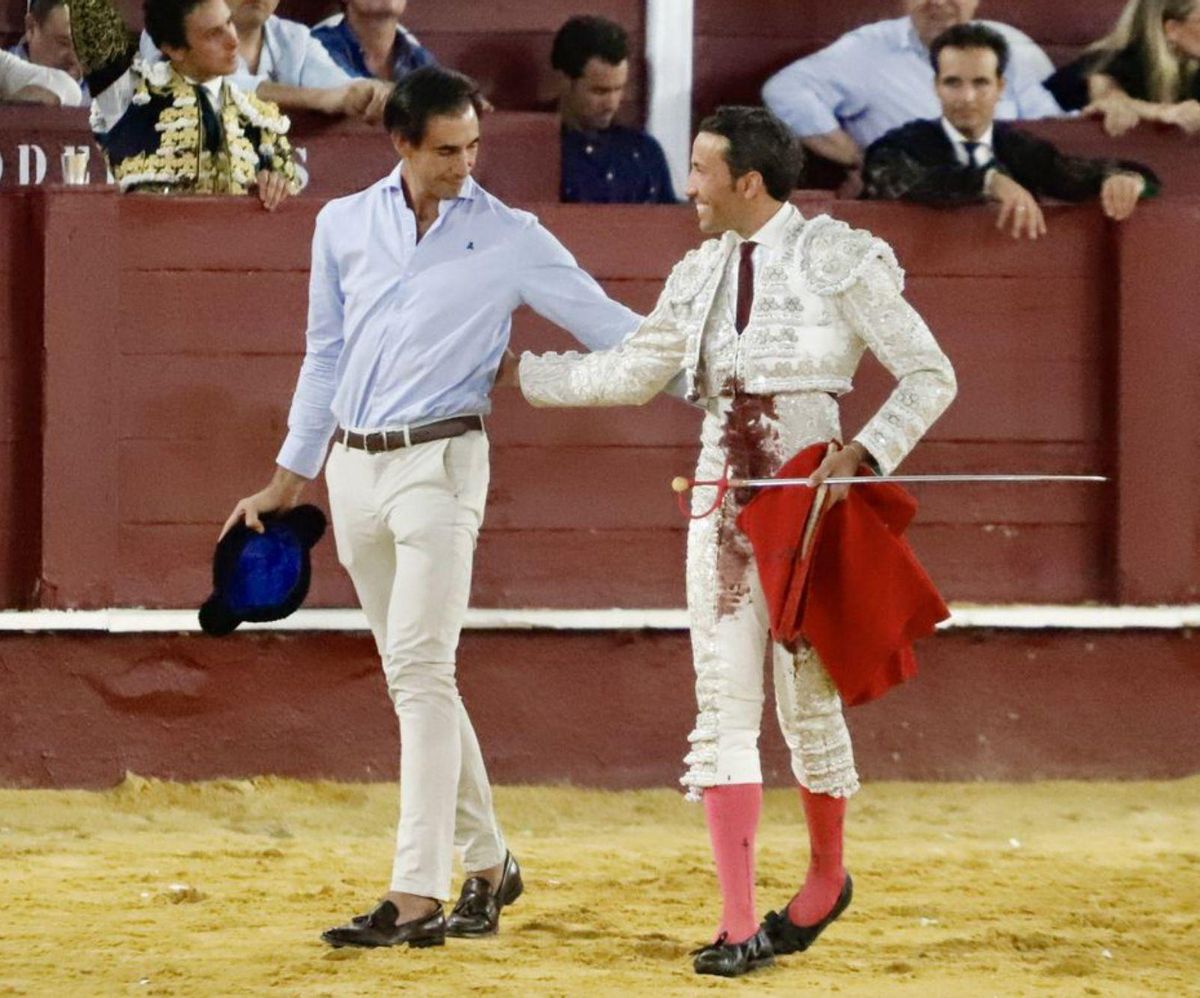 Entraron hablando de Roca Rey y se fueron haciéndolo de David de Miranda