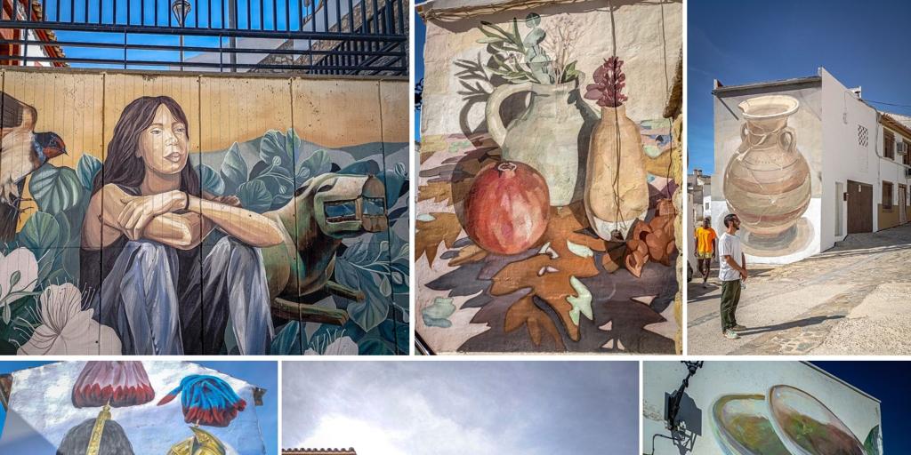 Este es el pueblo de Córdoba que ha convertido sus calles en una galería de arte internacional