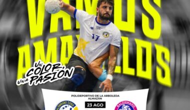 Balonmano Soria se enfrenta a BM Tarazona en Almazán en su cuarto partido preparatorio