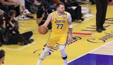 Doncic se baña en oro en los Lakers