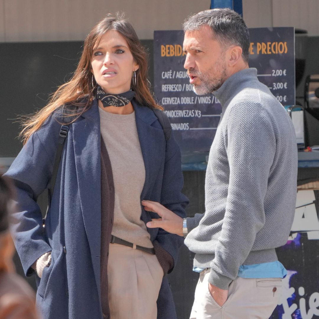 Sara Carbonero acude al partido de sus hijos junto a José Luis Cabrera a 19 de Abril de 2025 en Madrid (España)