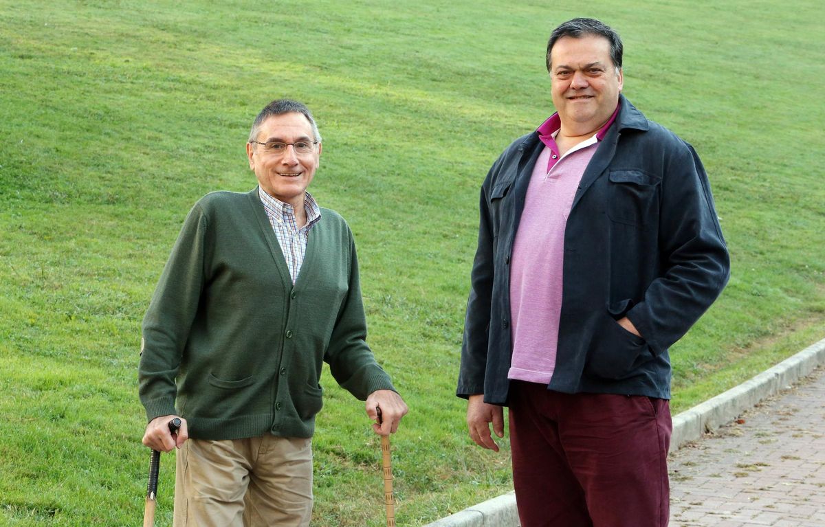 Carlos González y Manolo Veiga.