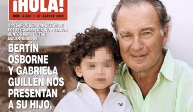 Bertín Osborne pidió a Gabriela Guillén hacer la exclusiva de más de 65.000 euros con su hijo