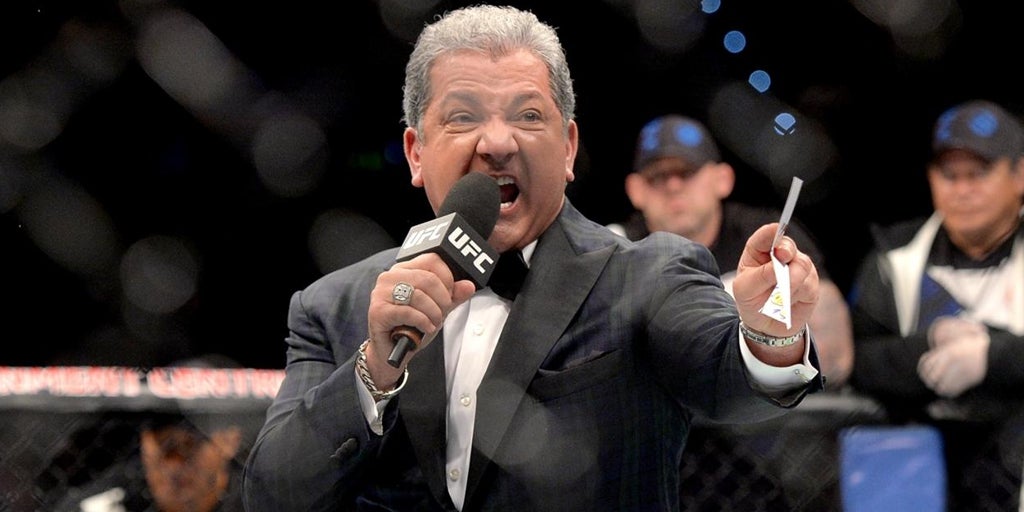 Bruce Buffer, la legendaria voz del octágono de la UFC