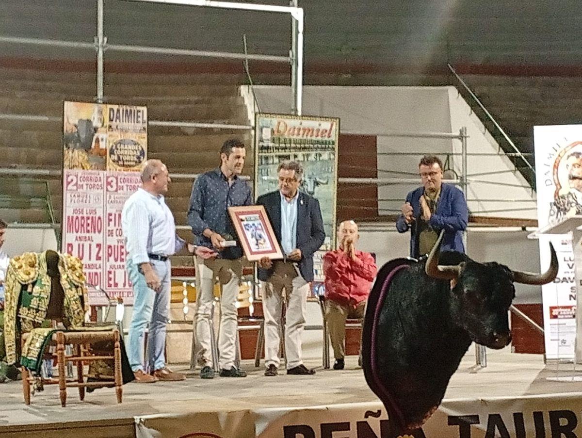 Antonio Linares, homenajeado en el X Pregón Taurino de Daimiel