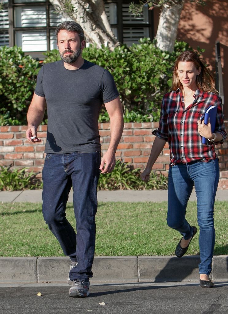 Ben Affleck y Jennifer Garner en 2015