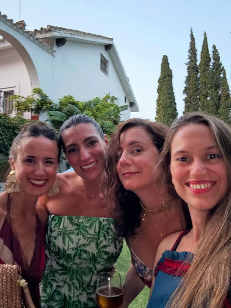 Comunión del hijo de Eugenia Osborne