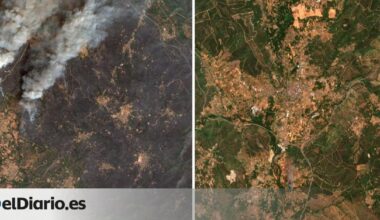 las imágenes de satélite anticipan un balance devastador de los incendios
