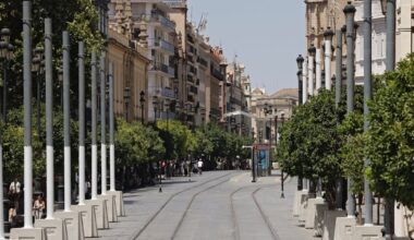 Sevilla empieza a notar el aumento del calor antes de entrar este domingo en alerta naranja