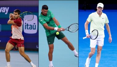 El aplastante dato de Djokovic que amenaza el favoritismo de Alcaraz y Sinner en el US Open