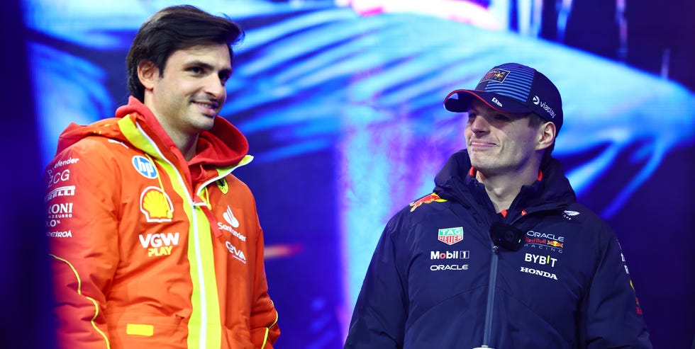 carlos sainz y max verstappen f1