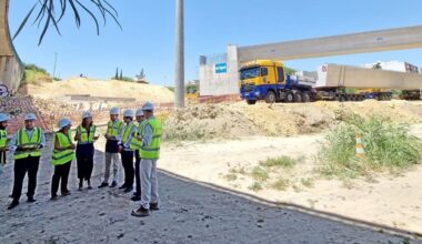 Las obras del carril bus-VAO del Aljarafe dejarán cortes de tráfico nocturnos esta semana