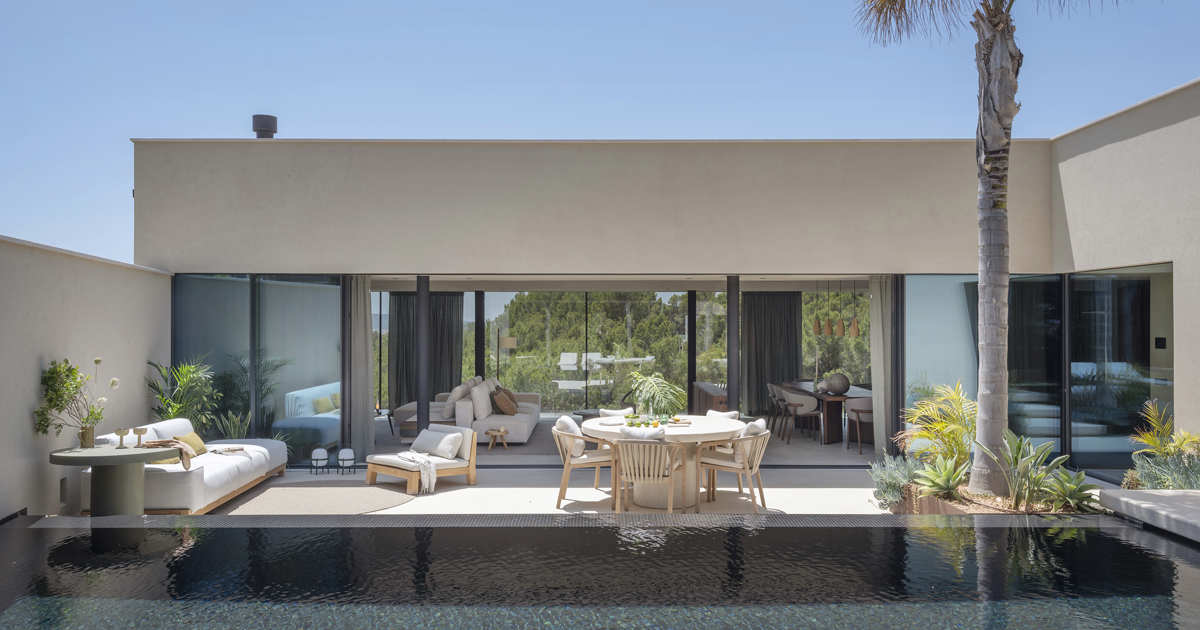 así es esta casa en Mallorca concebida como un búnker silencioso donde desconectar