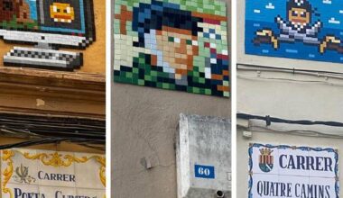 El Banksy español deja su sello ‘pixelado’ en Castellón