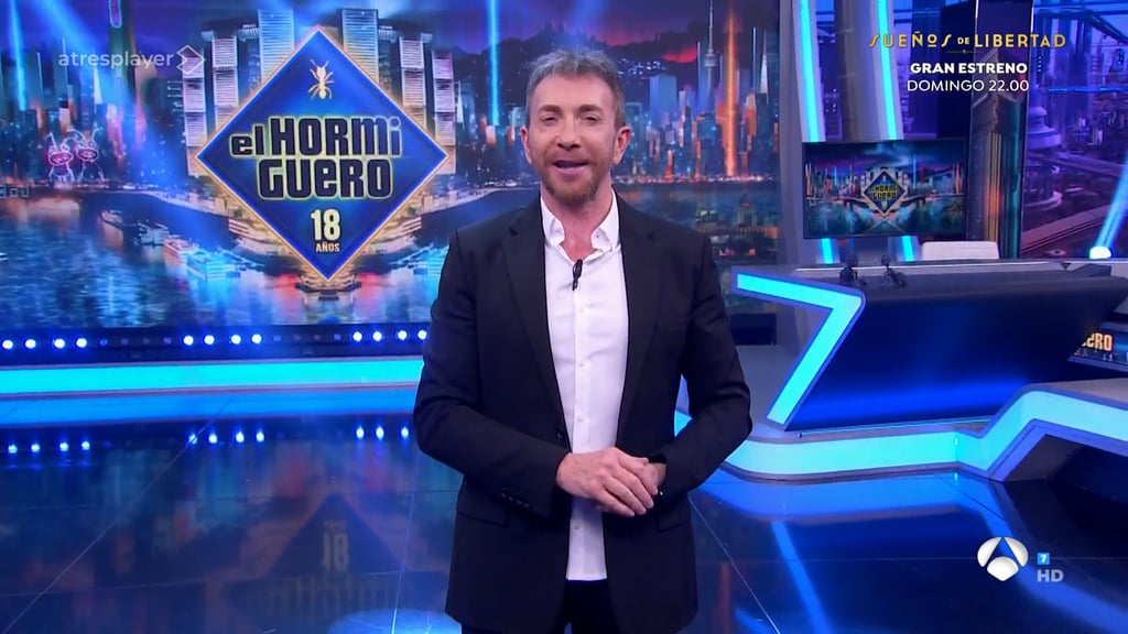 Plano medio de Pablo Motos en 'El Hormiguero'