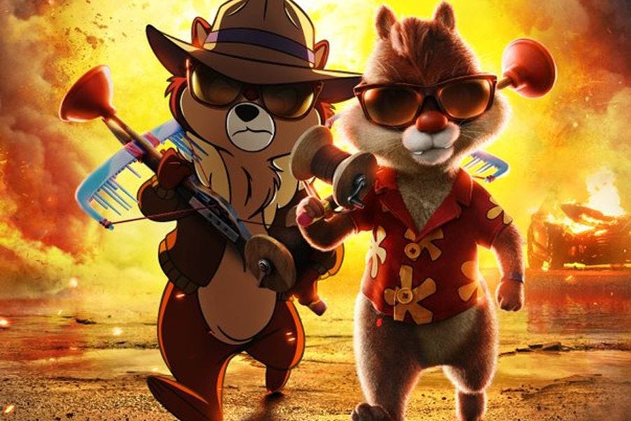 chip y chop guardianes rescatadores