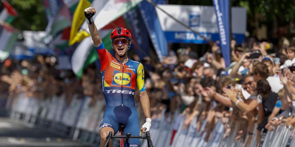 El ciclista italiano Giulio Ciccone gana la Clásica de San Sebastián