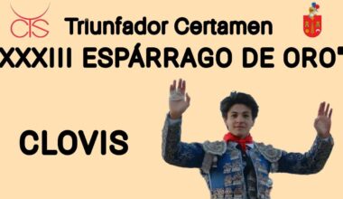 Clovis, triunfador del XXXIII Certamen “Espárrago de Oro” de San Adrián