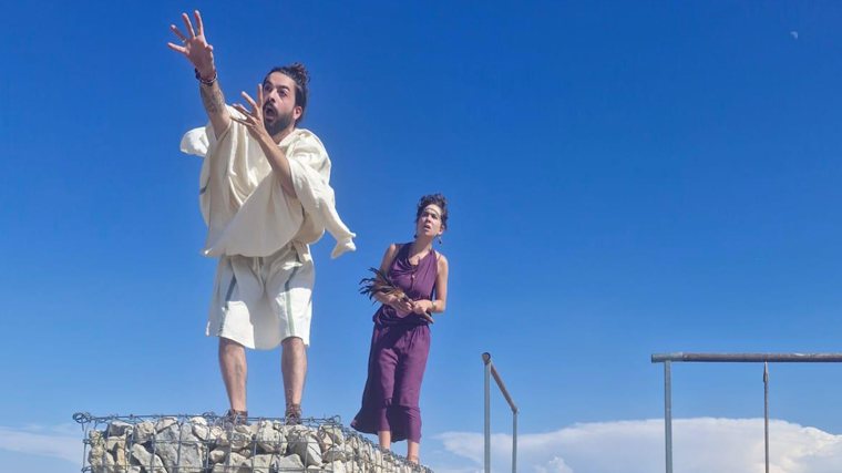 Visitas arqueoteatralizada en Clunia