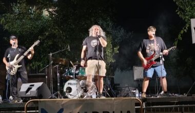 La banda ciudadrealeña Autopista 312 hizo vibrar el Parque del Alto, dentro de las Noches Musicales de Verano
