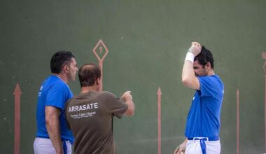 Arrasate, de botillero con Mikel Goñi