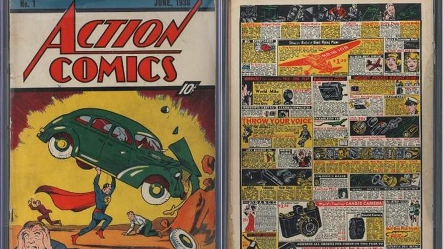 Dos cómics de Superman de más de 80 años, vendidos por 3 millones de dólares