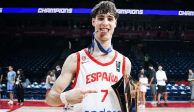¿Quién es Guillermo Del Pino? El cordobés del momento tras dar el Eurobasket Sub-18 a España con un triple milagroso