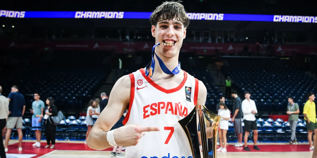 ¿Quién es Guillermo Del Pino? El cordobés del momento tras dar el Eurobasket Sub-18 a España con un triple milagroso