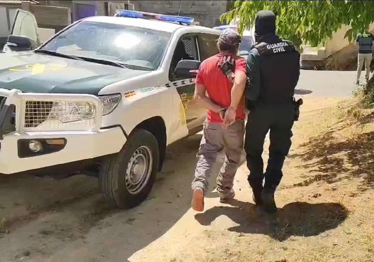 Momento de la detención