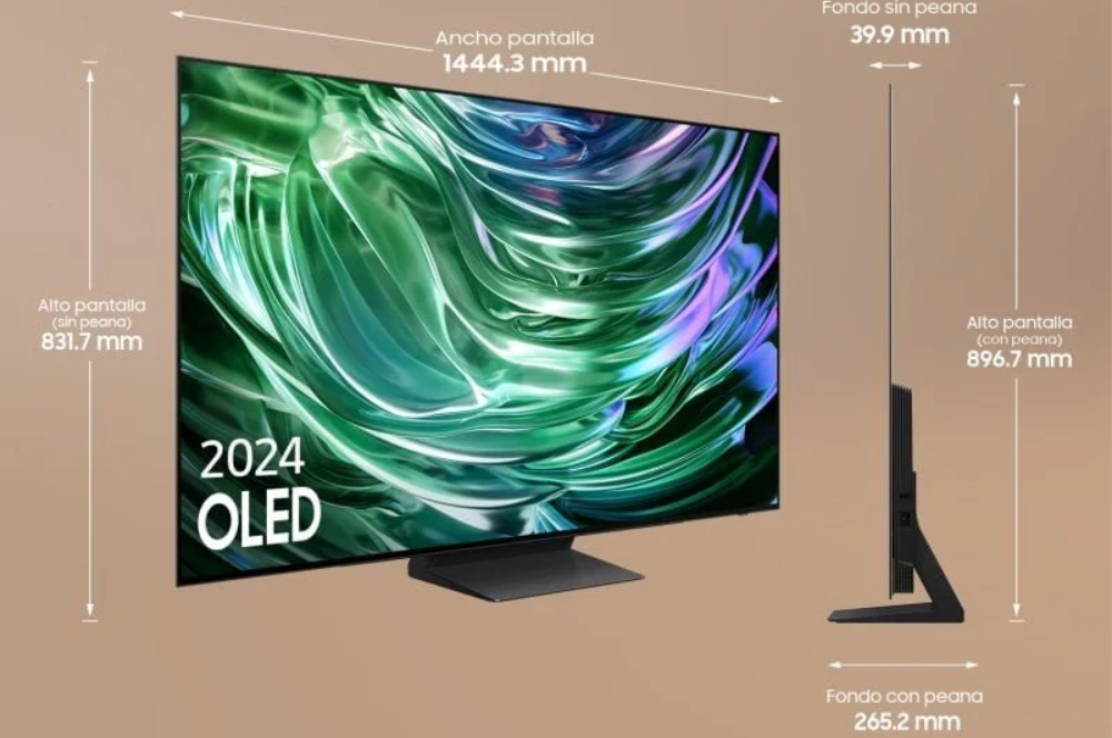 dimensiones de la Smart TV Samsung rebajada